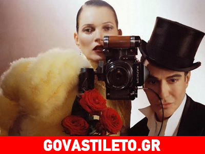 H Kate Moss και ο John Galliano στη χριστουγεννιάτικη Vogue